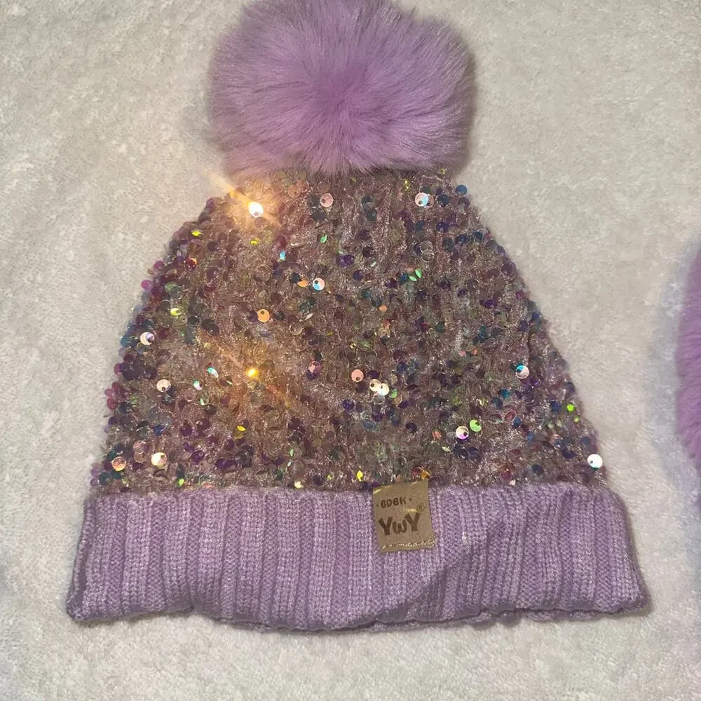 Beanie and scarf set girls